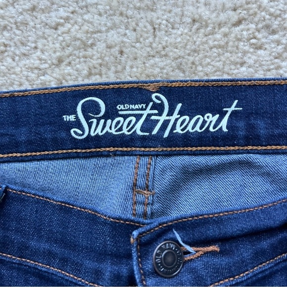 Old Navy Women’s Sweetheart Boot Cut Denim Blue Jeans - 12 Long - VGUC - Stretch - Picture 4 of 9